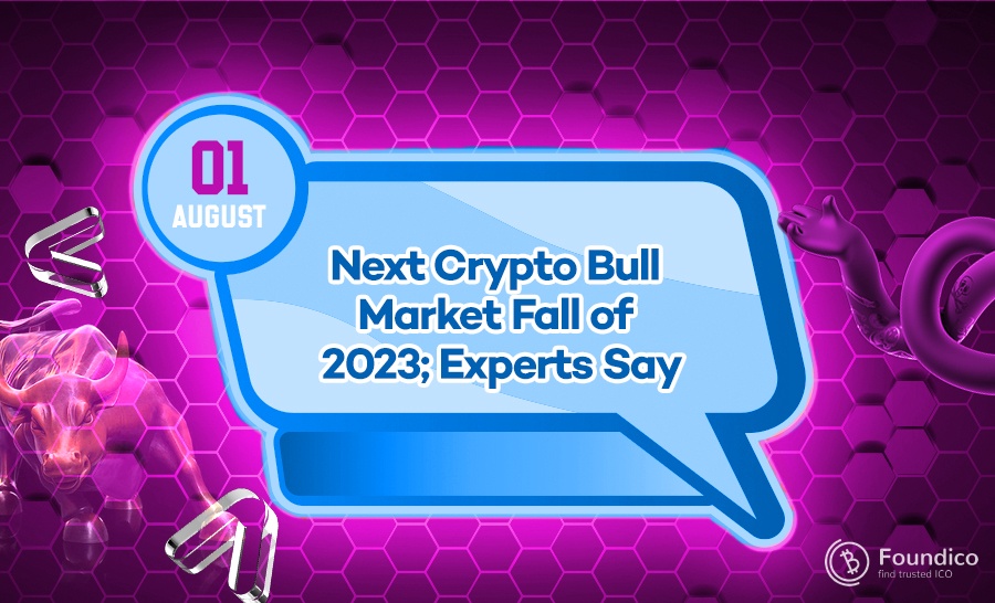 Next Crypto Bull Market Fall of 2023; Experts Say