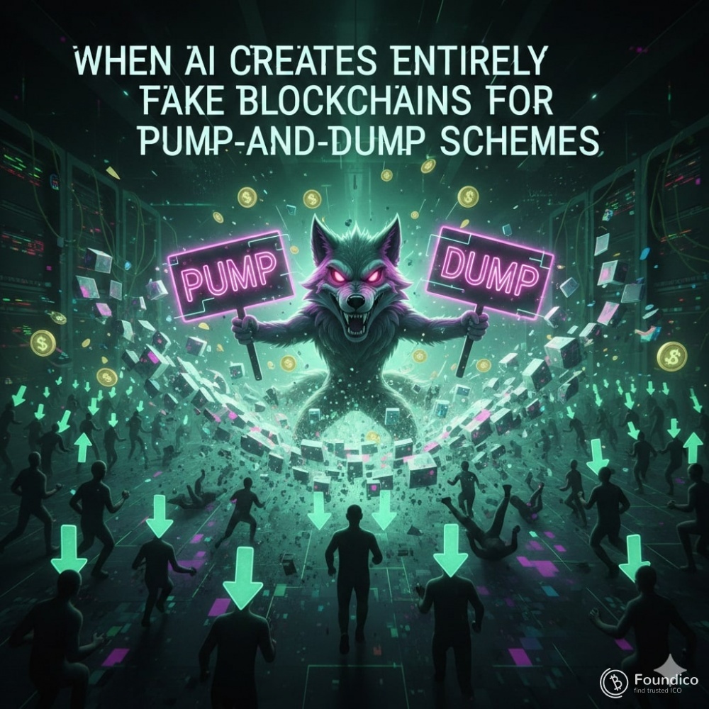 When AI Creates Entirely Fake Blockchains for Pump-and-Dump Schemes