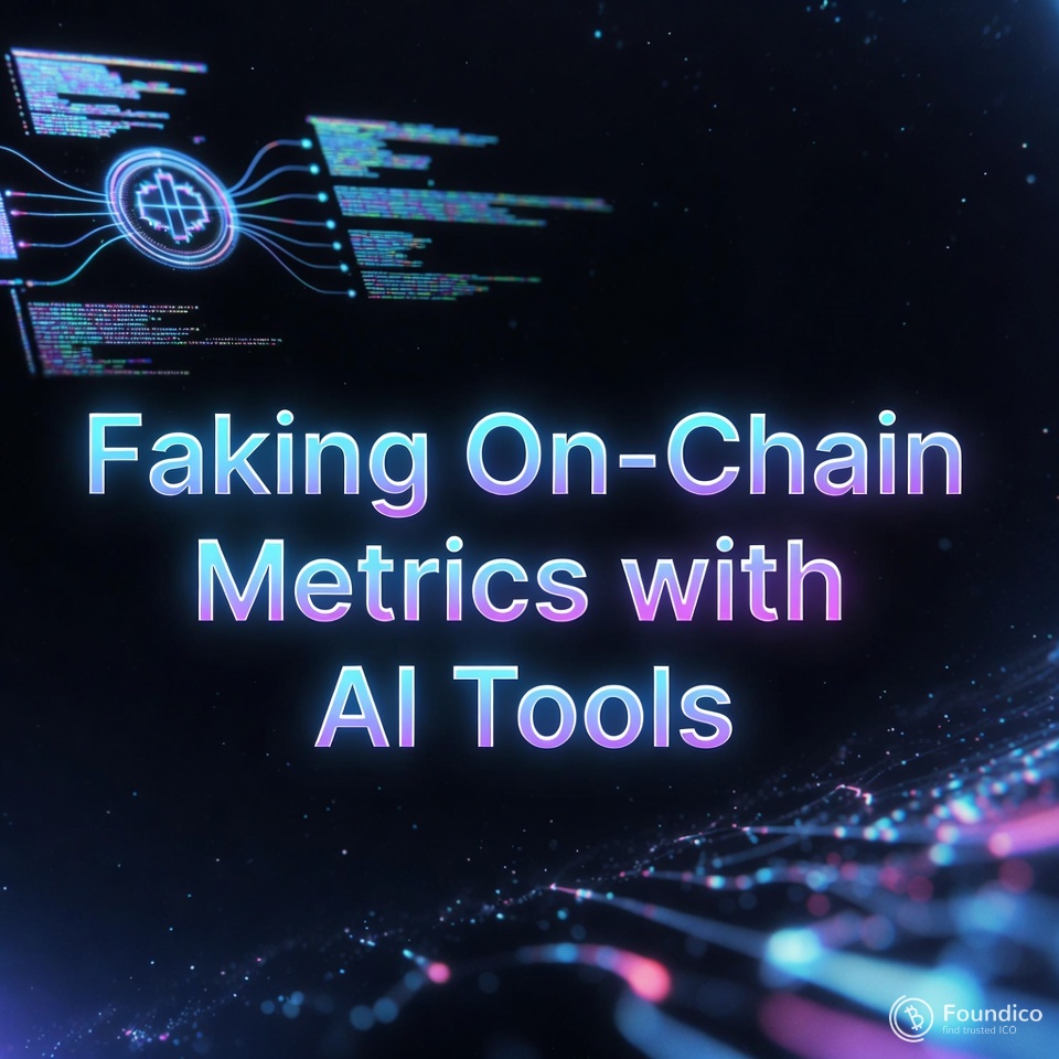 Faking On-Chain Metrics with AI Tools