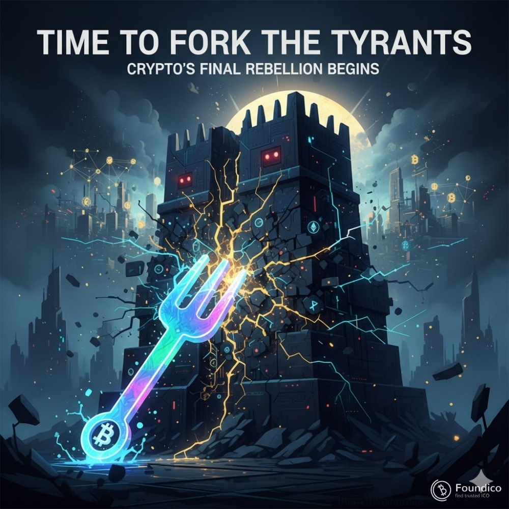 Time to Fork the Tyrants: Crypto’s Final Rebellion Begins Time to Fork the Tyrants: Crypto’s Final Rebellion Begins