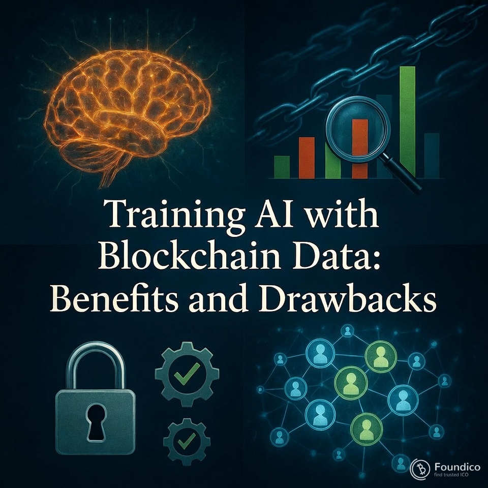 Training AI with Blockchain Data: Benefits and Drawbacks
