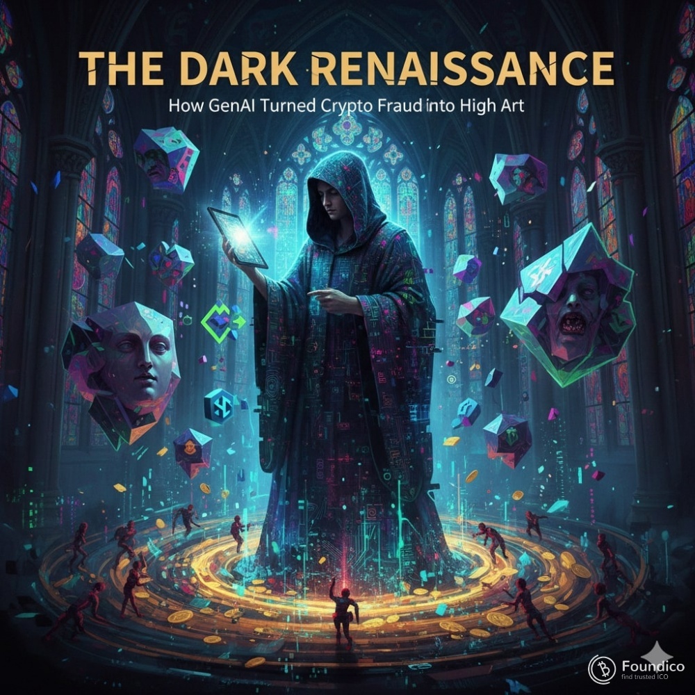 The Dark Renaissance: How GenAI Turned Crypto Fraud into High Art