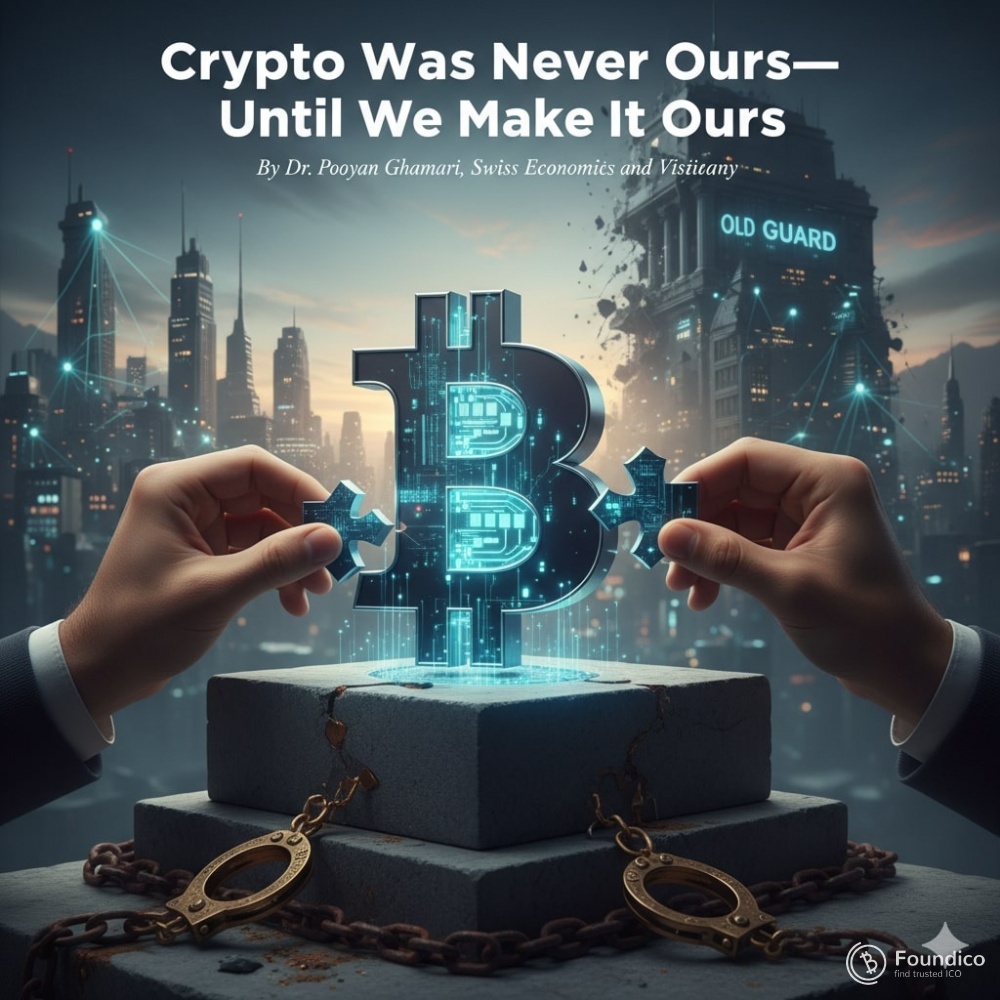 Crypto Was Never Ours—Until We Make It Ours Crypto Was Never Ours—Until We Make It Ours