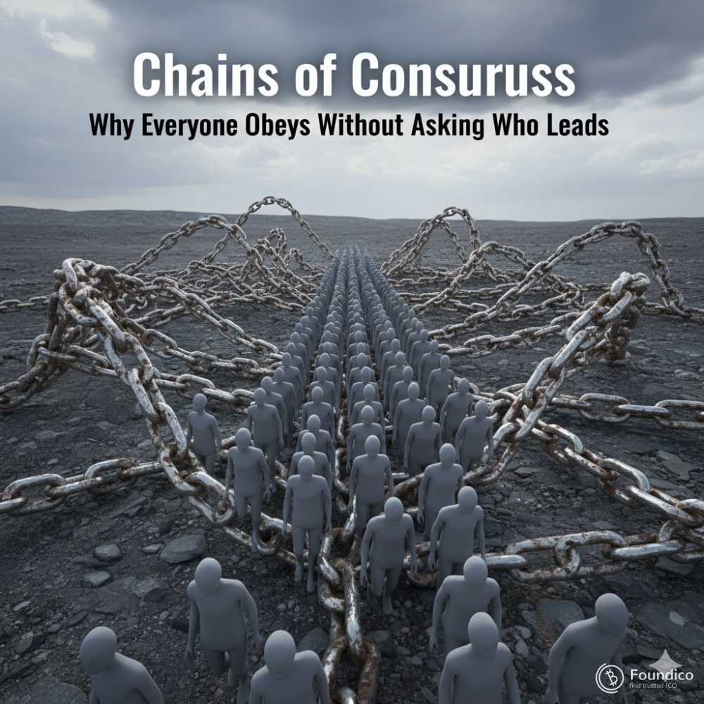Chains of Consensus: Why Everyone Obeys Without Asking Who Leads Chains of Consensus: Why Everyone Obeys Without Asking Who Leads