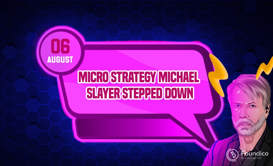 Micro Strategy Michael Slayer Stepped Down