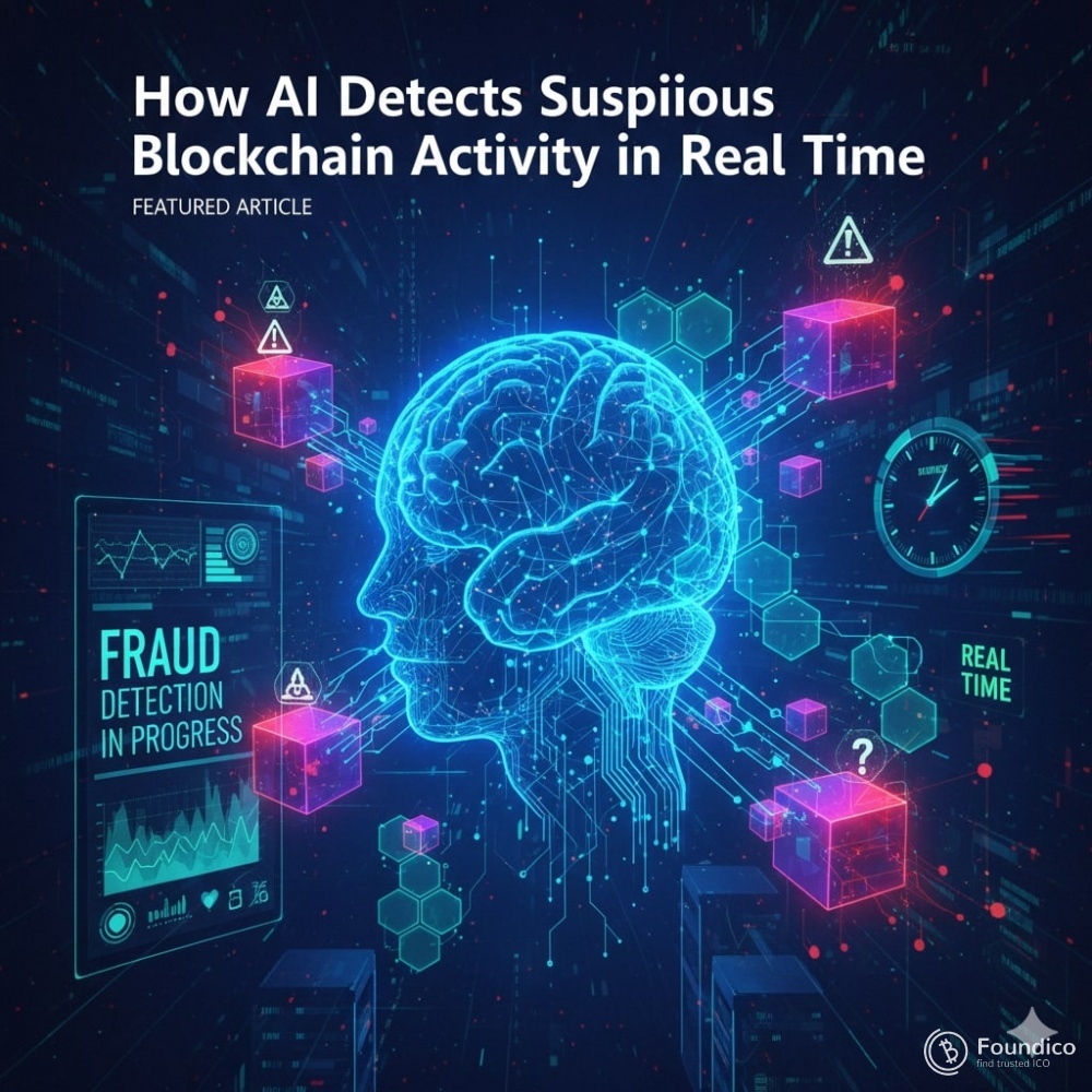 How AI Detects Suspicious Blockchain Activity in Real Time