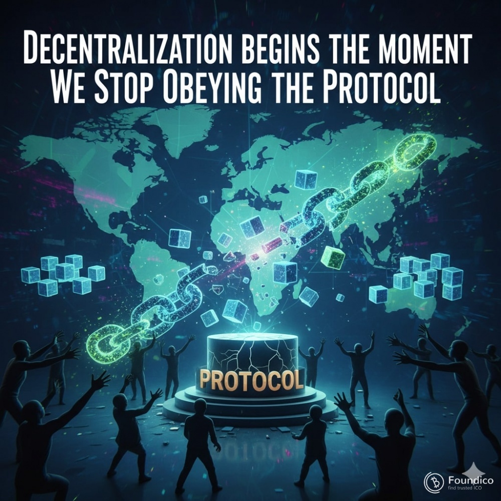 Decentralization Begins the Moment We Stop Obeying the Protocol Decentralization Begins the Moment We Stop Obeying the Protocol