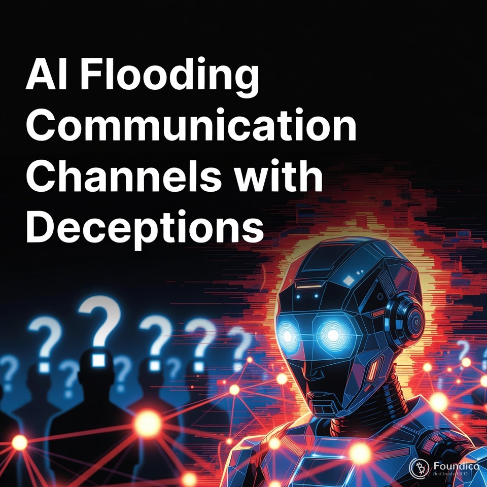 AI Flooding Communication Channels with Deceptions