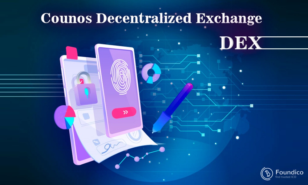 The decentralized exchange of Counos OÜ is a peer to peer and community based decentralized exchange that enables users to do cryptocurrency trades in a secure and free environment