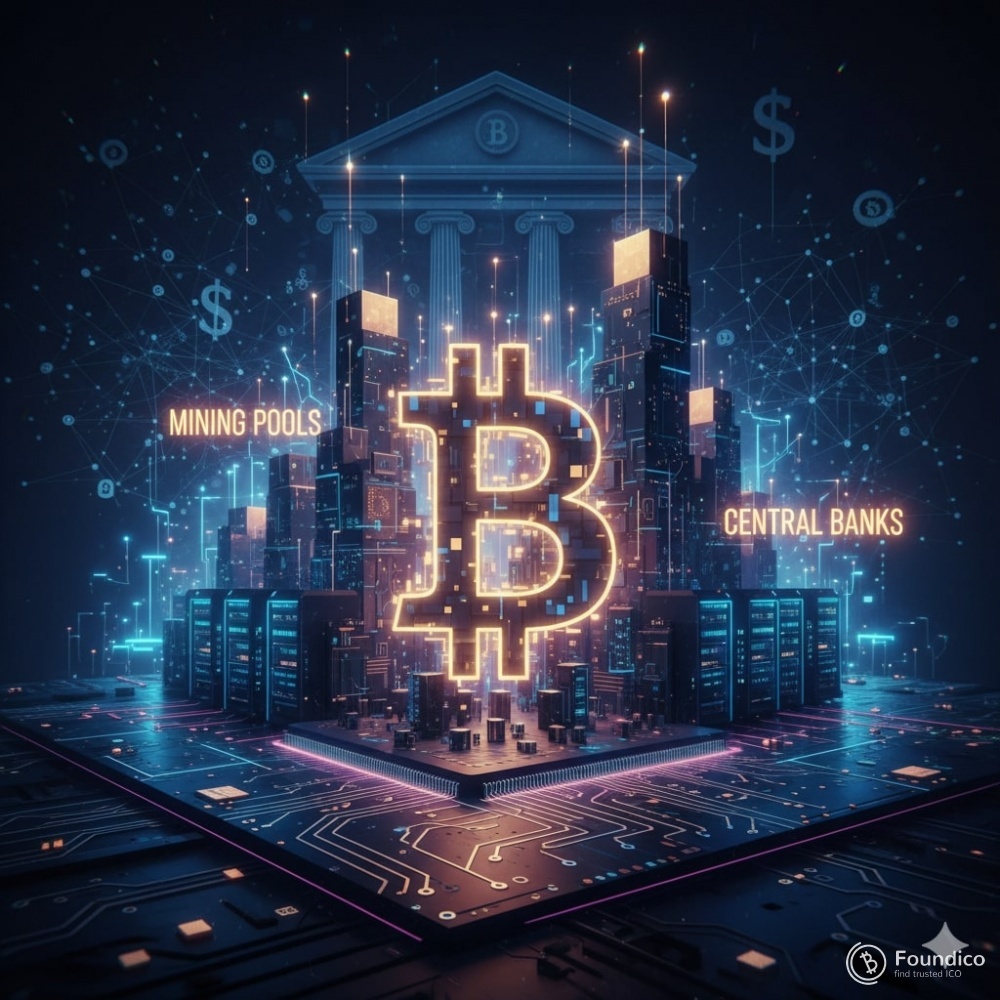 BTC’s Central Banks Are Just Mining Pools in Disguise BTC’s Central Banks Are Just Mining Pools in Disguise
