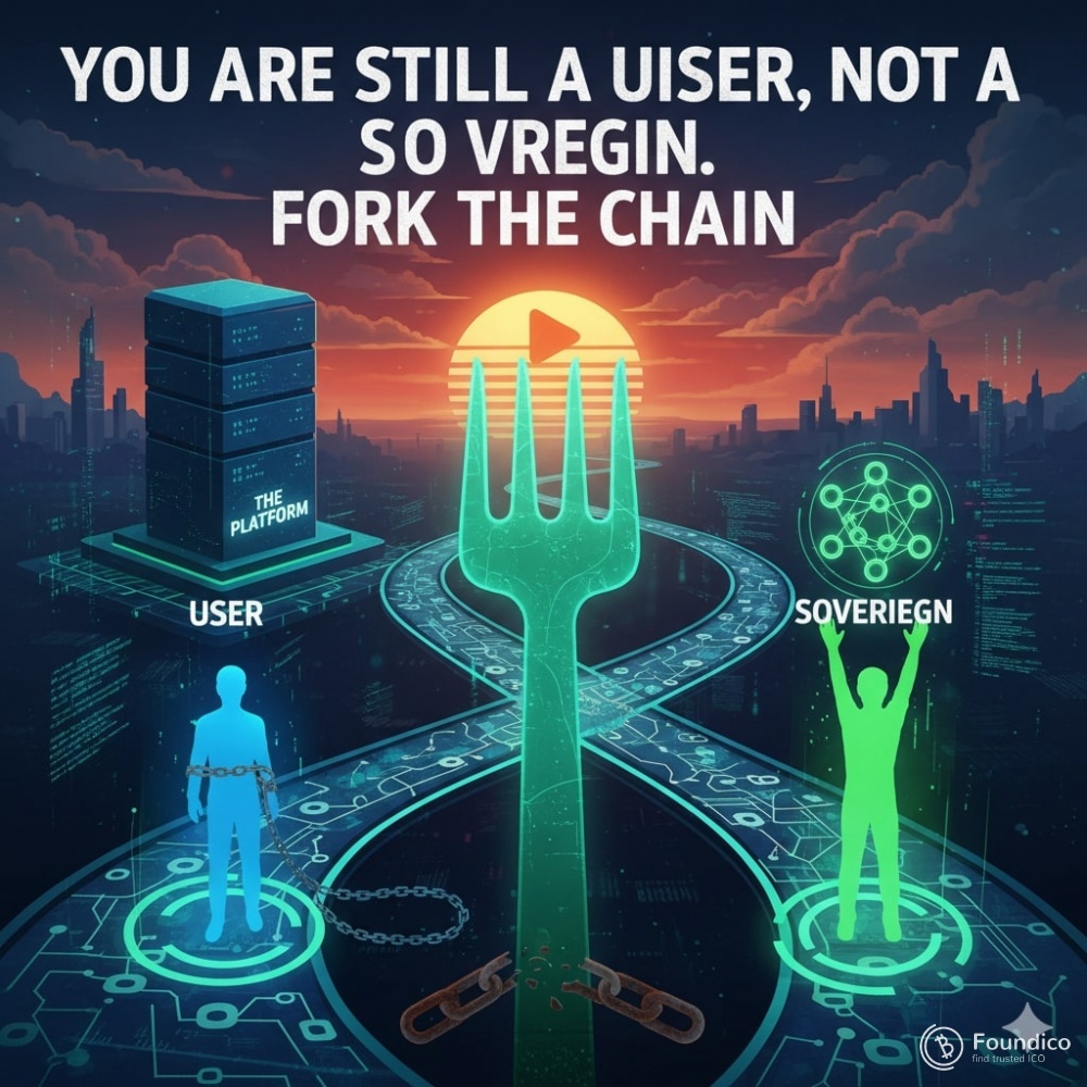 You Are Still a User, Not a Sovereign. Fork the Chain You Are Still a User, Not a Sovereign. Fork the Chain