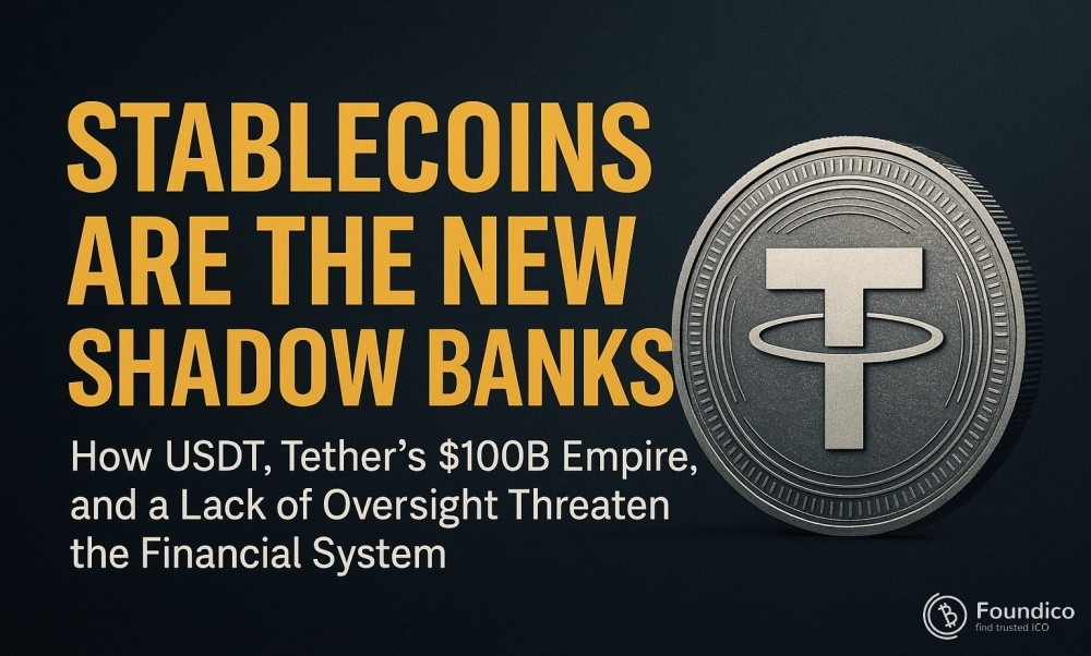 Stablecoins Are the New Shadow Banks: How USDT, Tether’s $100B Empire, and a Lack of Oversight Threaten the Financial System