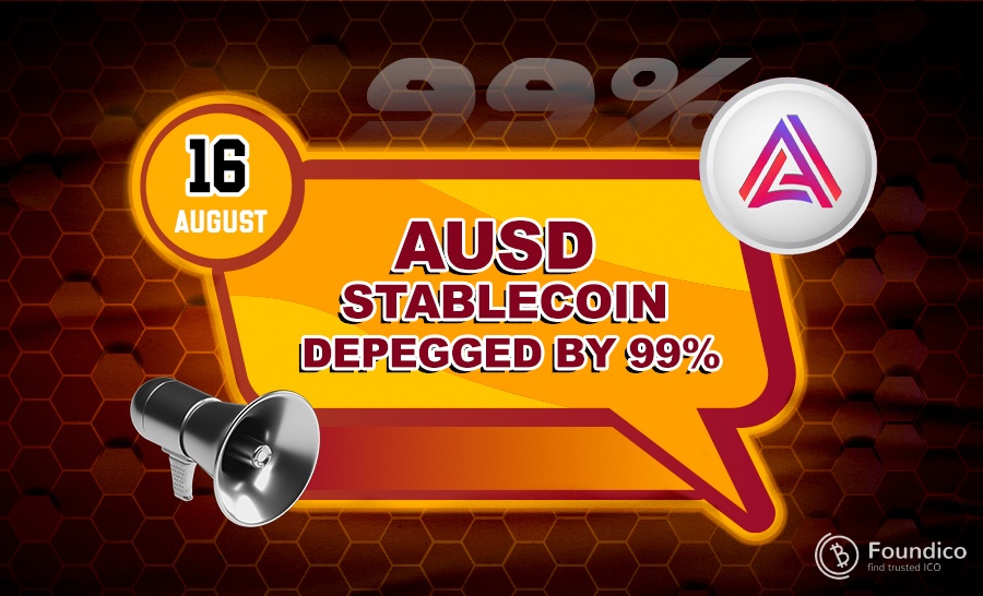 AUSD Stablecoin Depegged by 99%