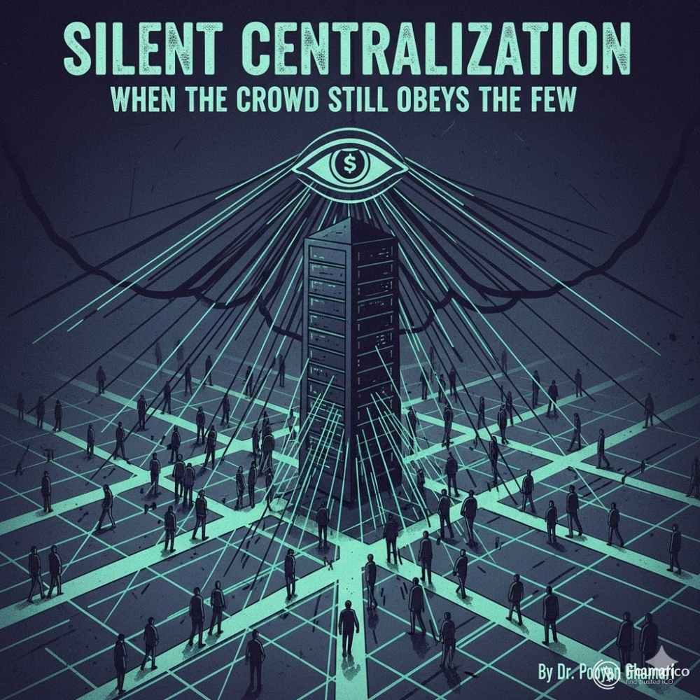 Silent Centralization: When the Crowd Still Obeys the Few
