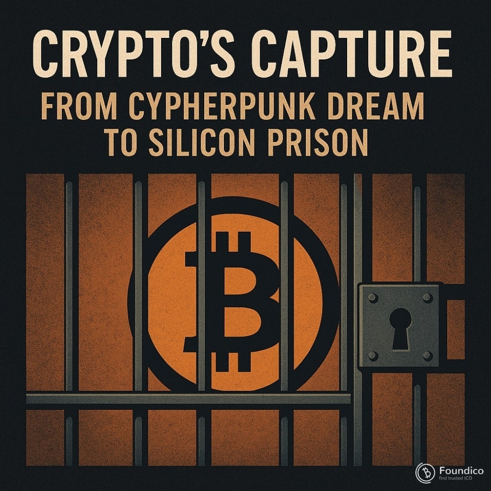 Crypto’s Capture: From Cypherpunk Dream to Silicon Prison