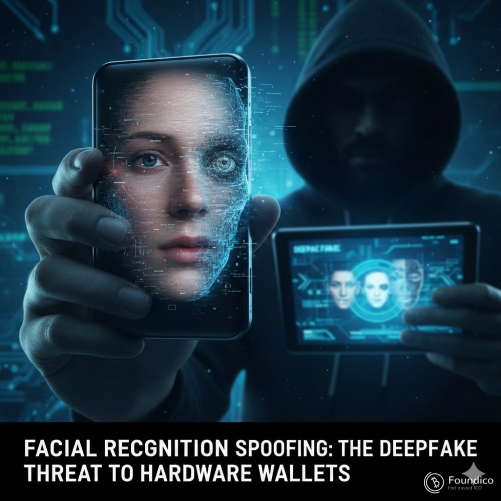 Facial Recognition Spoofing: The Deepfake Threat to Hardware Wallets