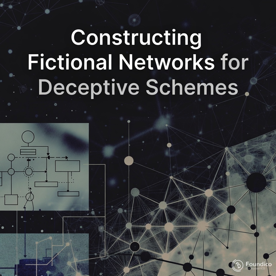 Constructing Fictional Networks for Deceptive Schemes