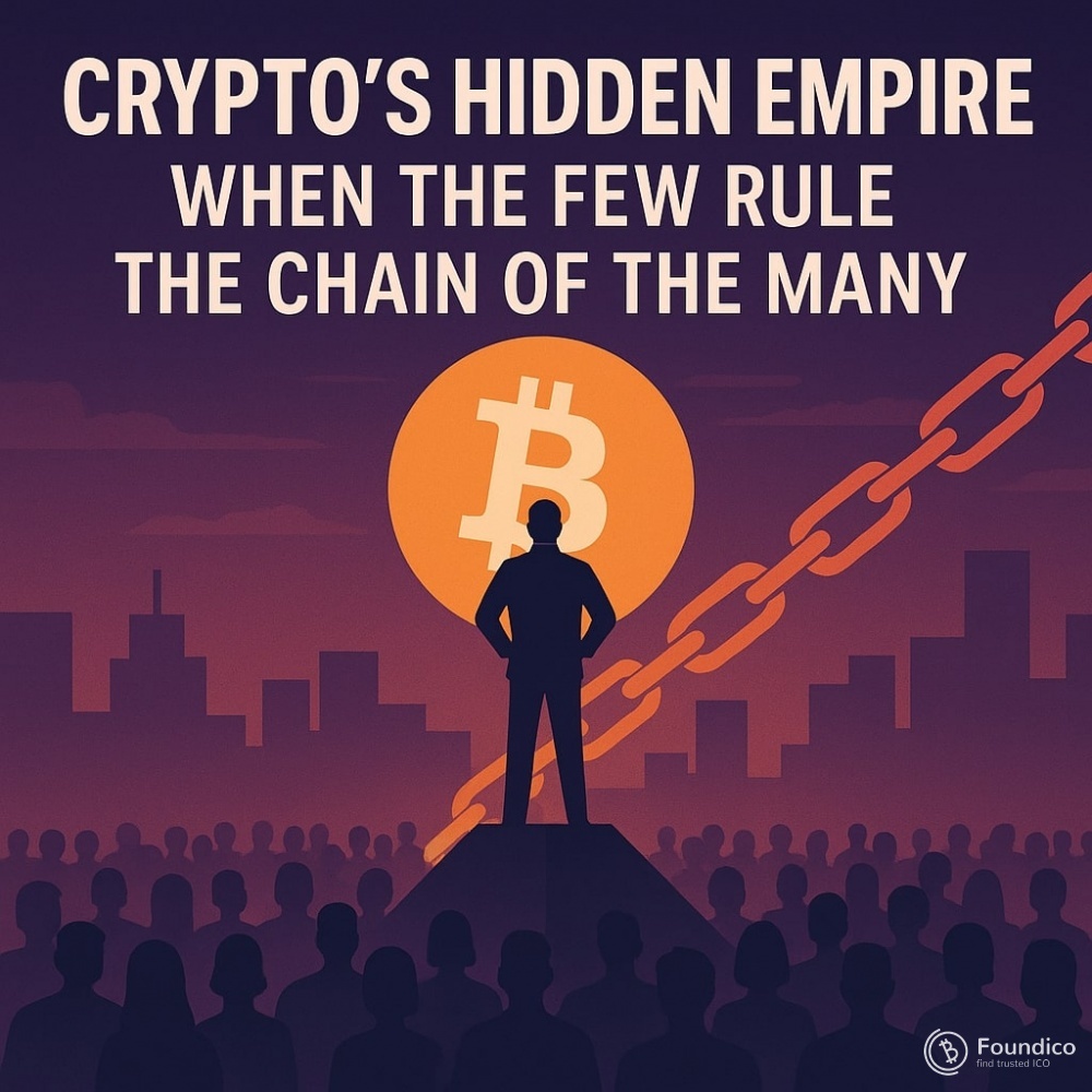 Crypto’s Hidden Empire: When the Few Rule the Chain of the Many Crypto’s Hidden Empire: When the Few Rule the Chain of the Many