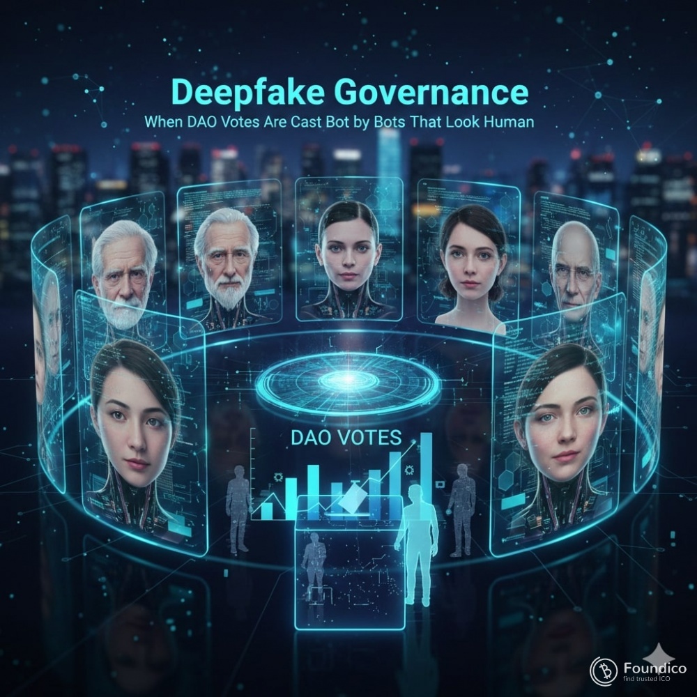 Deepfake Governance: When DAO Votes Are Cast by Bots That Look Human