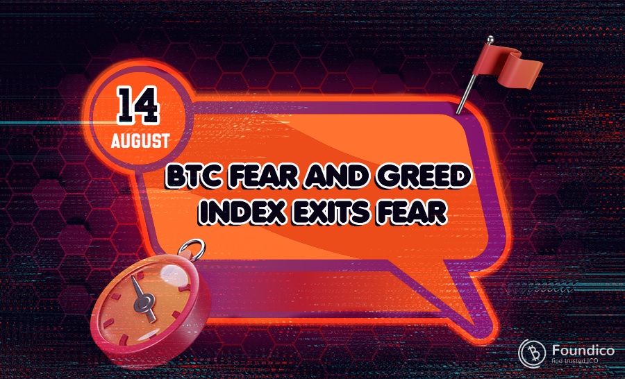 BTC Fear and Greed Index Exits Fear