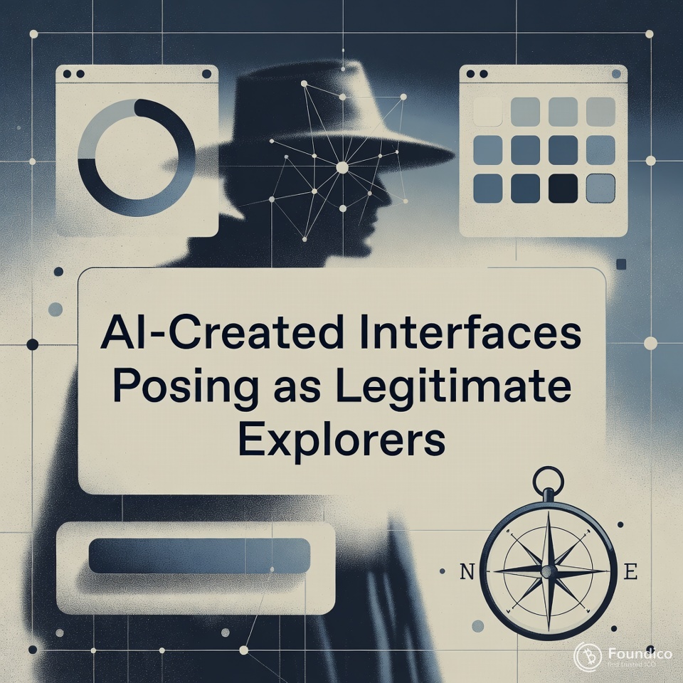 AI-Created Interfaces Posing as Legitimate Explorers