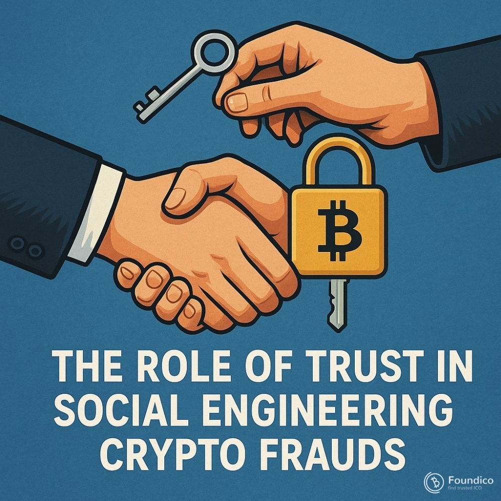 The Role of Trust in Social Engineering Crypto Frauds