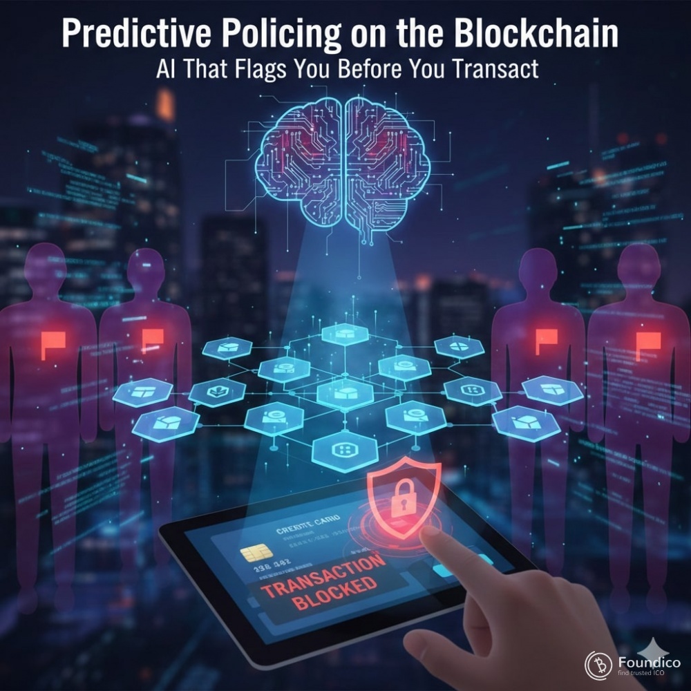 Predictive Policing on the Blockchain: AI That Flags You Before You Transact