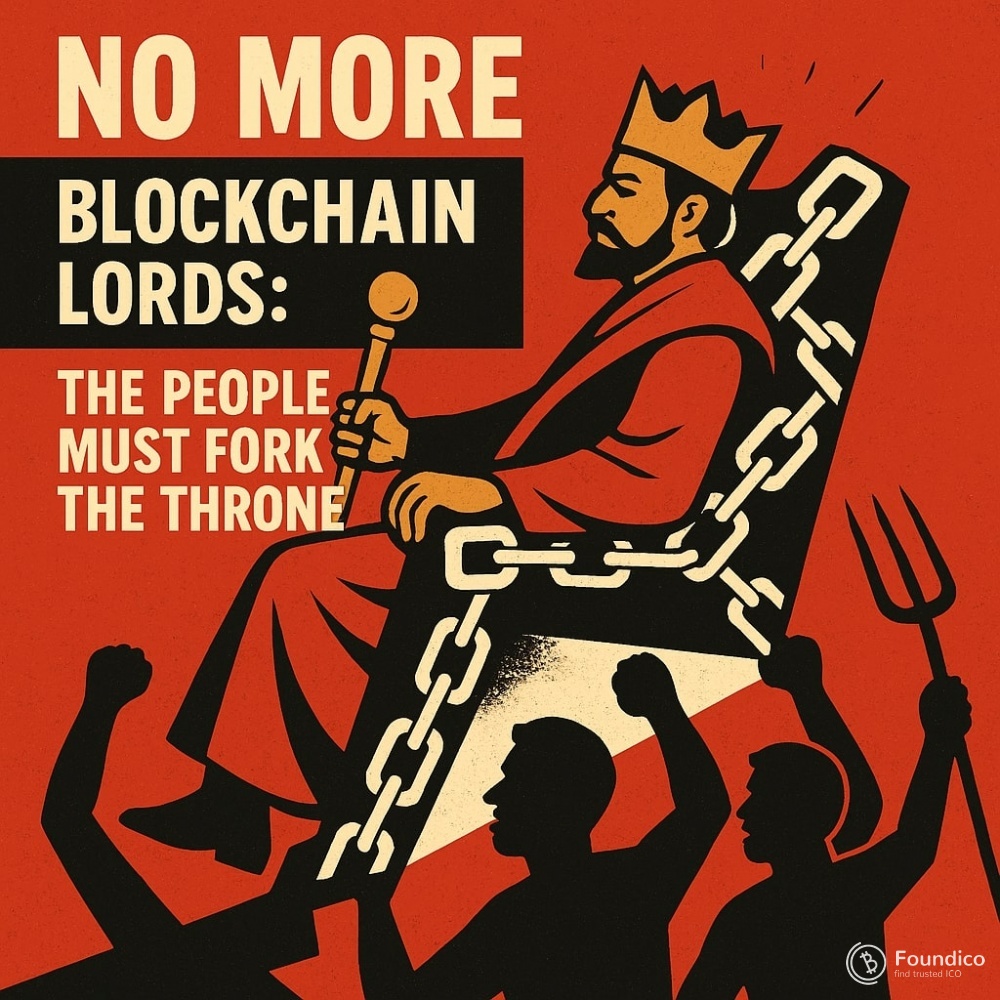 No More Blockchain Lords: The People Must Fork the Throne