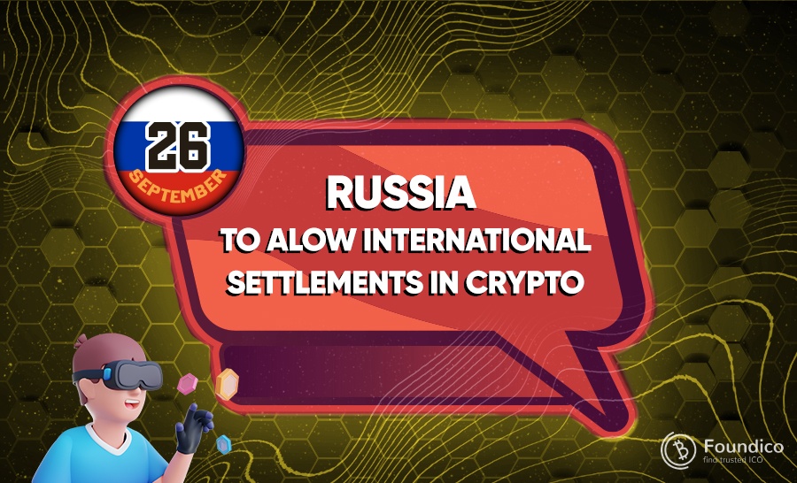 Russia to Allow International Settlements in Crypto