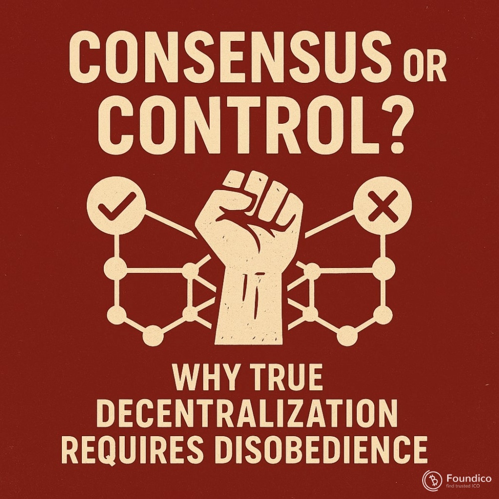 Consensus or Control? Why True Decentralization Requires Disobedience